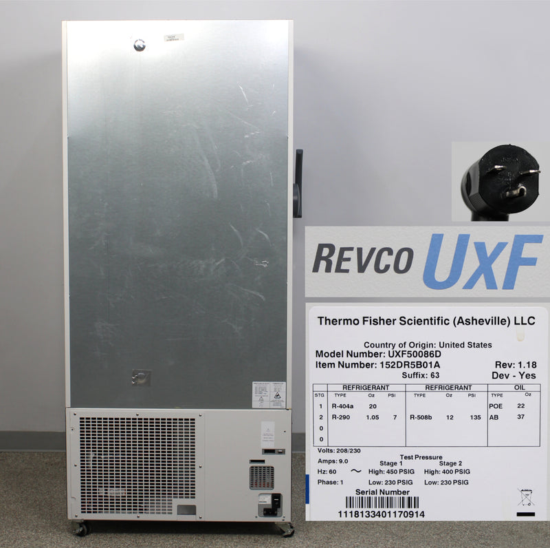 Thermo Scientific Revco UxF -86°C UXF50086D ULT Ultra-Low Temperature Freezer