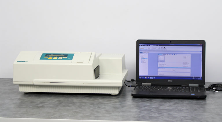 Molecular Devices SpectraMax Plus 384 Absorbance Microplate Reader with Laptop