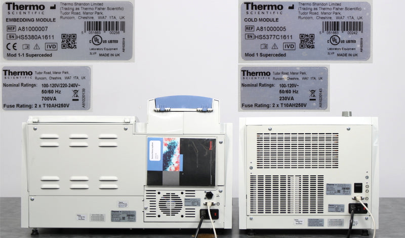 Thermo HistoStar Tissue Embedding Center A81000007 and Cold Plate A81000005