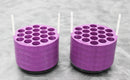 x2 Beckman Coulter 341939 Centrifuge Rotor Tube Adapters 19x12mL 5-Disc