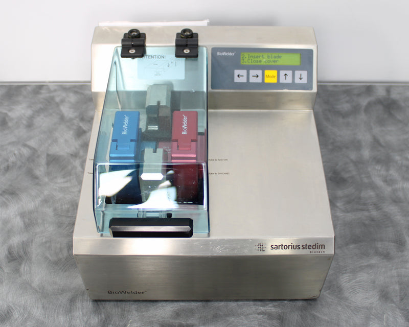 Sartorius Reed BioWelder Sterile Tube Fuser and SH1 15.9mm Tube Hose Holders
