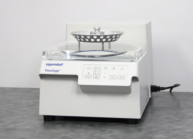 Eppendorf Vacufuge 5301 Concentrator Evaporator and Pump with F45-48-11 Rotor