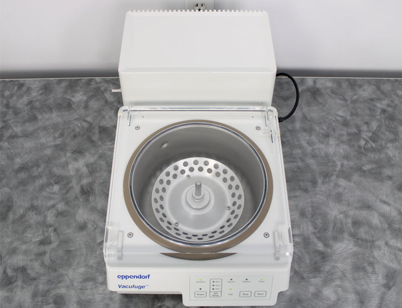 Eppendorf Vacufuge 5301 Concentrator Evaporator and Pump with F45-48-11 Rotor