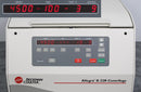 Beckman Coulter Allegra X-22R Refrigerated Benchtop Centrifuge Control Panel and Screen