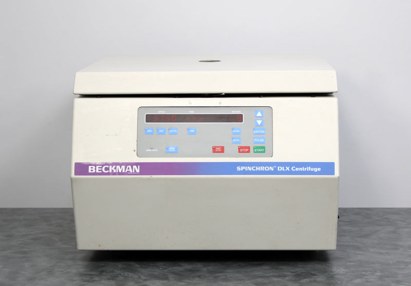 Beckman Spinchron DLX Benchtop Centrifuge 365303 and GH-3.8 Swing Bucket Rotor