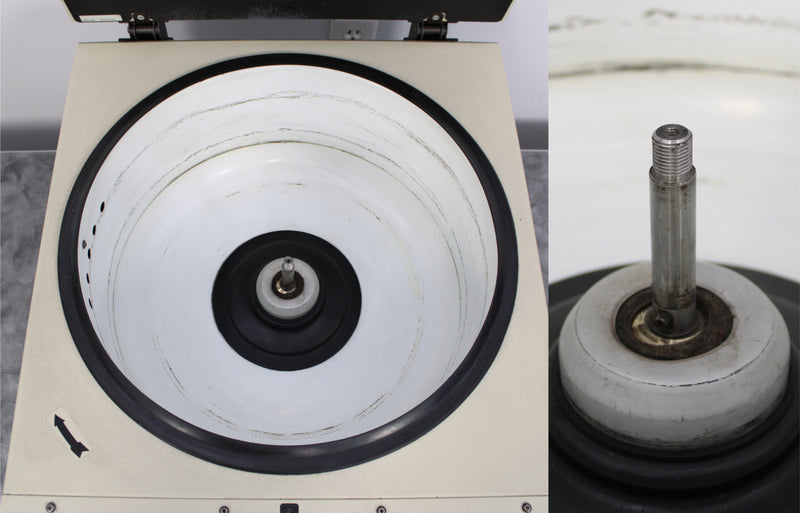 Beckman Spinchron Benchtop Centrifuge Chamber and Motor Assembly with paint scratches