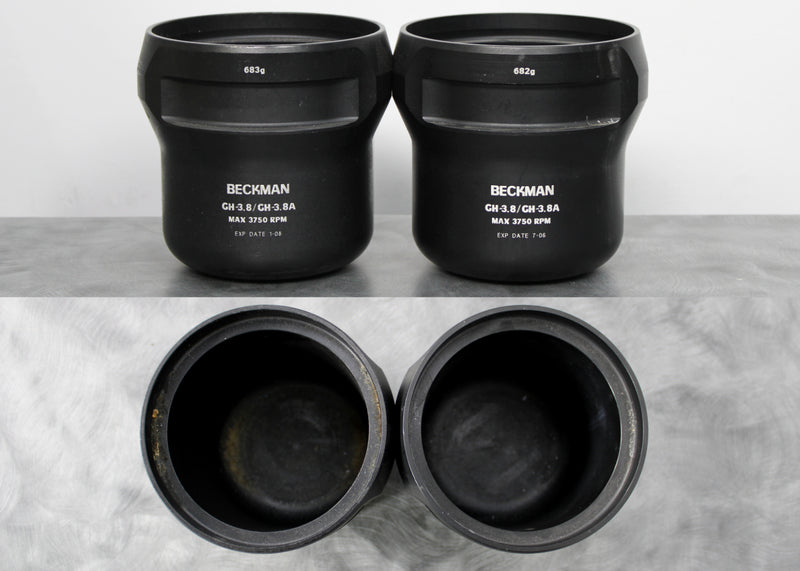 x2 Beckman GH-3.8/GH-3.8A Rotor Buckets