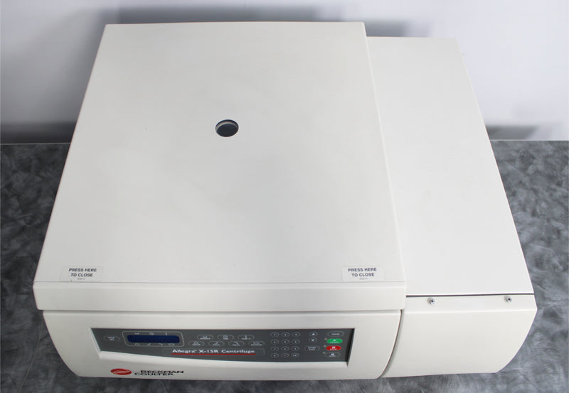 Beckman Coulter Allegra X-15R 392932 Refrigerated Benchtop Centrifuge with Rotor