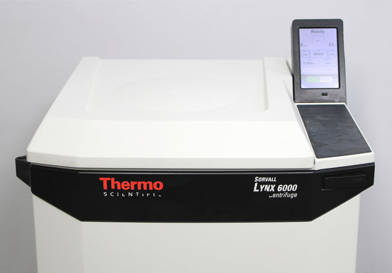 Thermo Sorvall Lynx 6000 Refrigerated Floor Centrifuge and F9-6x1000 LEX Rotor