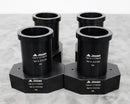 Jouan Centrifuge M4 Swing Out Rotor 250mL Bottle Buckets Cat 11175372 Set Of 4