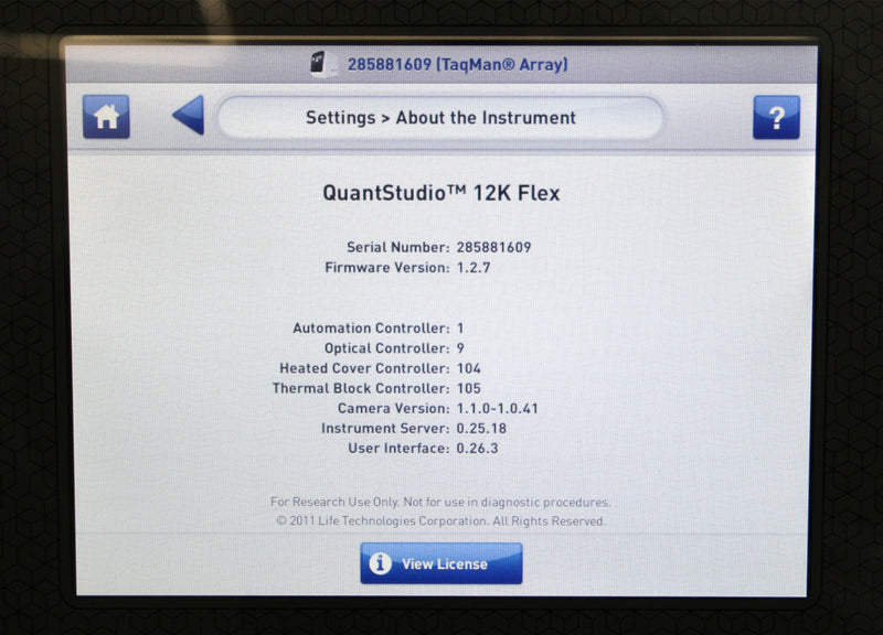 Applied Biosystems QuantStudio 12K Flex Real-Time PCR System 4470661