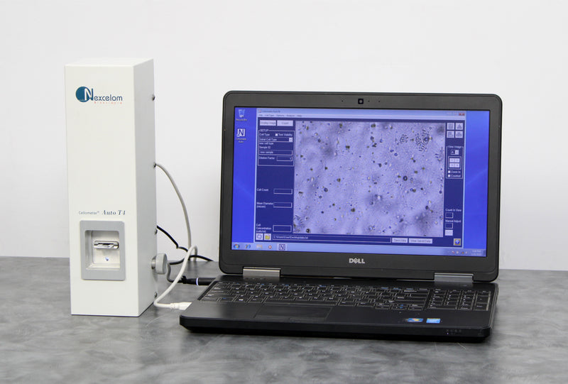 Nexcelom Bioscience Cellometer Auto T4 Plus Automated Cell Counter and Laptop