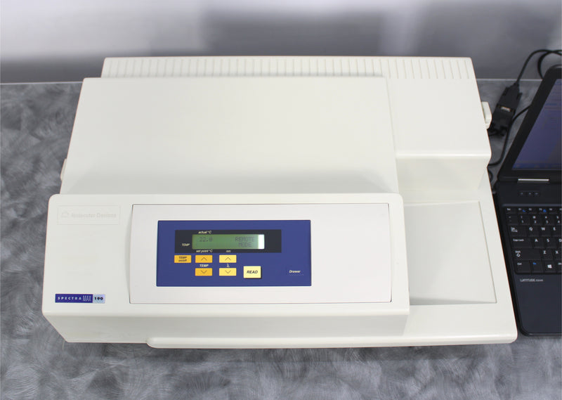 Molecular Devices SpectraMax 190 Microplate Reader Absorbance Spectrophotometer Top View