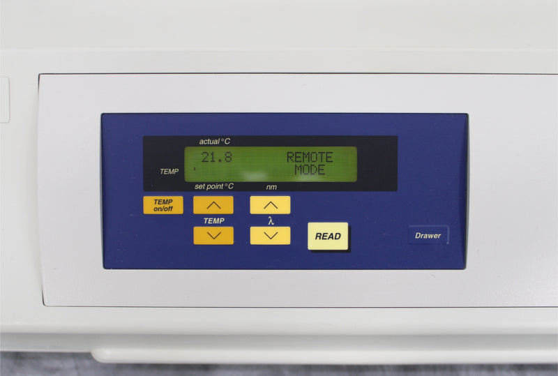 Molecular Devices SpectraMax 190 Microplate Reader Absorbance Spectrophotometer Control Panel