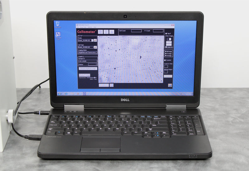 Nexcelom Bioscience Cellometer Vision Cell Profiler with Laptop