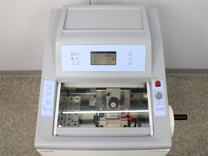 Thermo Scientific Microm HM 550 MP Cryostat Microtome Top View