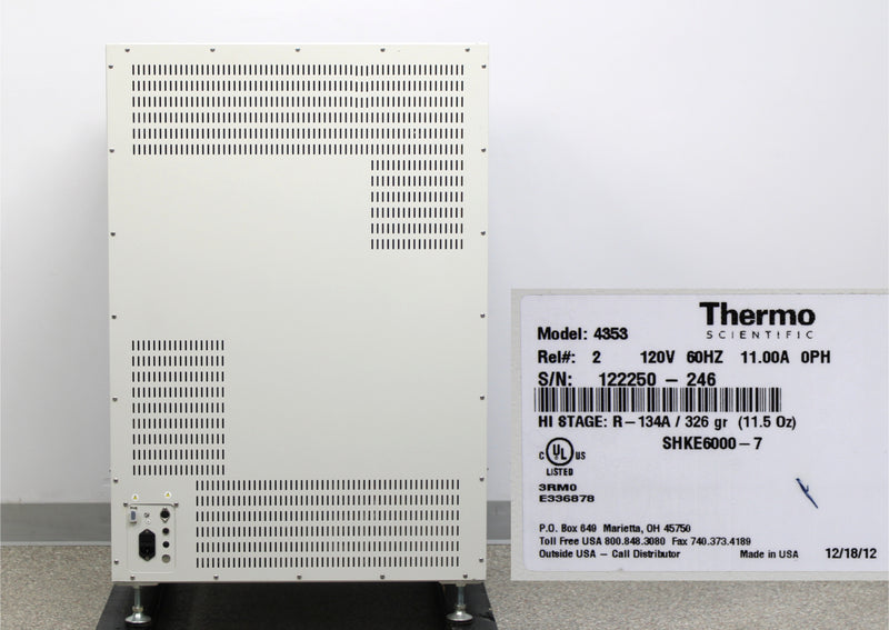 Thermo Scientific MaxQ 6000 SHKE6000-7 4353 Refrigerated Incubator Shaker