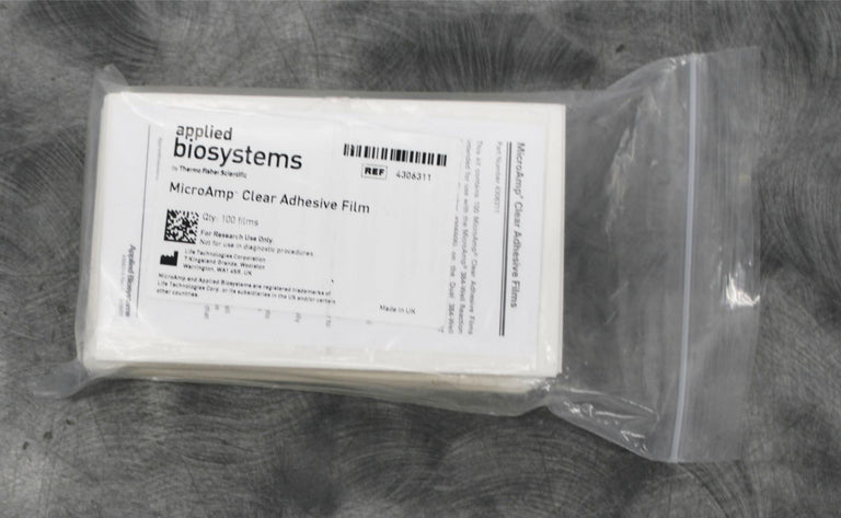 Thermo Fisher Applied Biosystems 430611 MicroAmp Clear Adhesive Film 100ct.