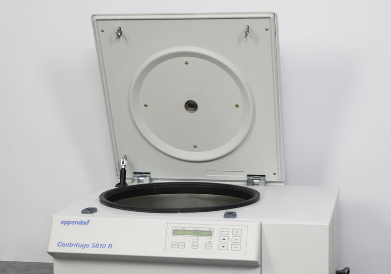 Eppendorf 5810R High-Speed Refrigerated Lab Benchtop Centrifuge  Lid Open