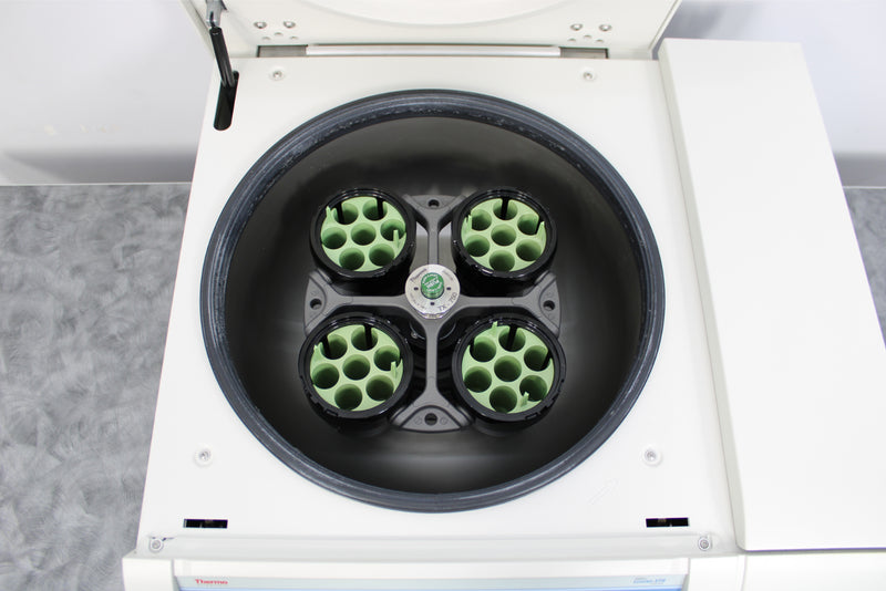 Thermo Sorvall Legend XTR Refrigerated Benchtop Centrifuge with Rotor, Buckets, and Adapters