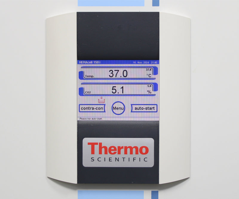 Thermo Scientific HERAcell 150i GP Stacked CO2 Incubators Control Screen