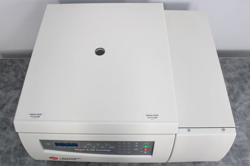 Beckman Coulter Allegra X-15R Refrigerated Benchtop Centrifuge Top Panel