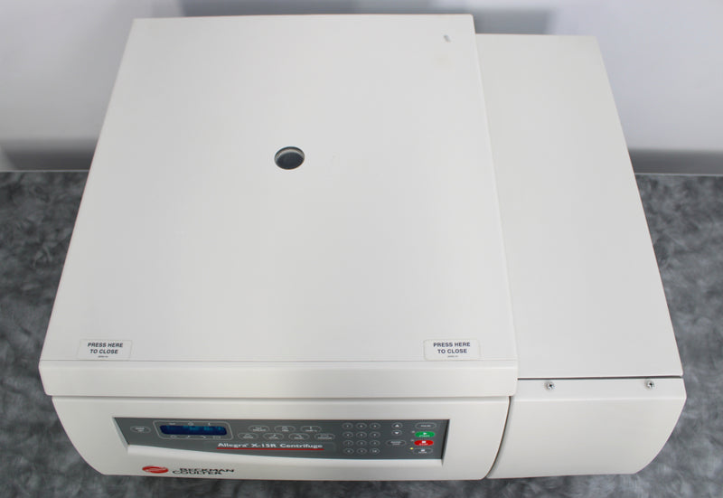 Beckman Coulter Allegra X-15R Refrigerated Benchtop Centrifuge Top Panel