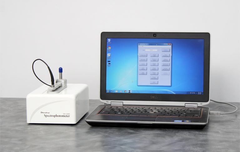 NanoDrop Technologies ND-1000 UV/Vis Spectrophotometer with Laptop