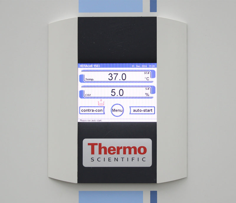 Thermo Scientific HERAcell 150i GP Stacked CO2 Incubators Upper Unit - Control Screen