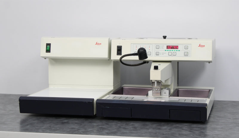 Leica EG1150H Tissue Embedding Center 038837689 w/ EG1150C3 Cold Plate 038838038