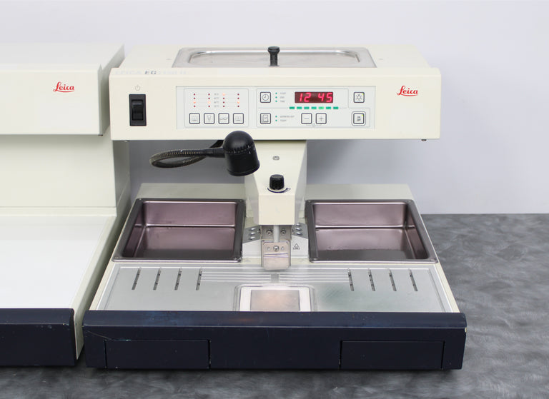 Leica EG1150H Tissue Embedding Center 038837689 w/ EG1150C3 Cold Plate 038838038