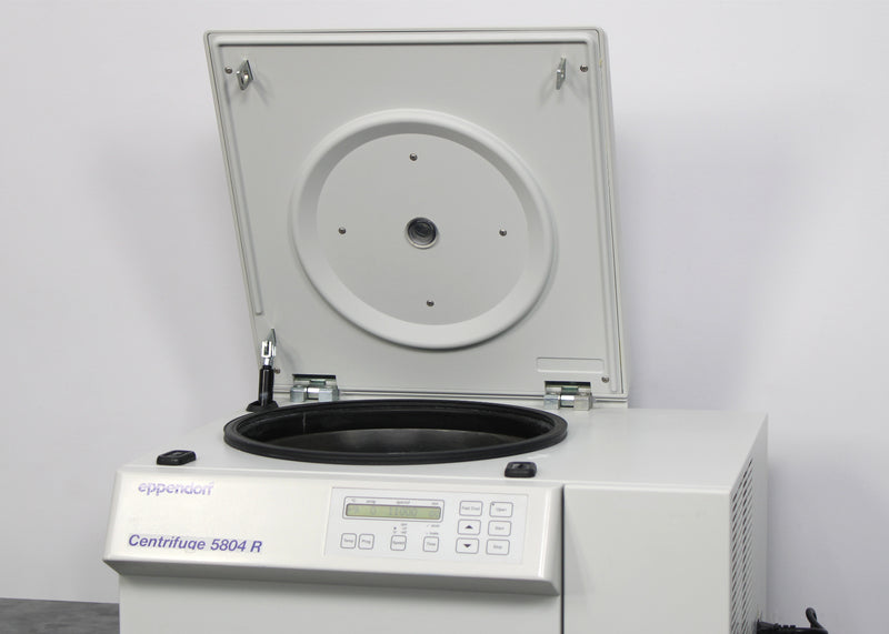 Eppendorf 5804R Refrigerated Benchtop Centrifuge Lid Open