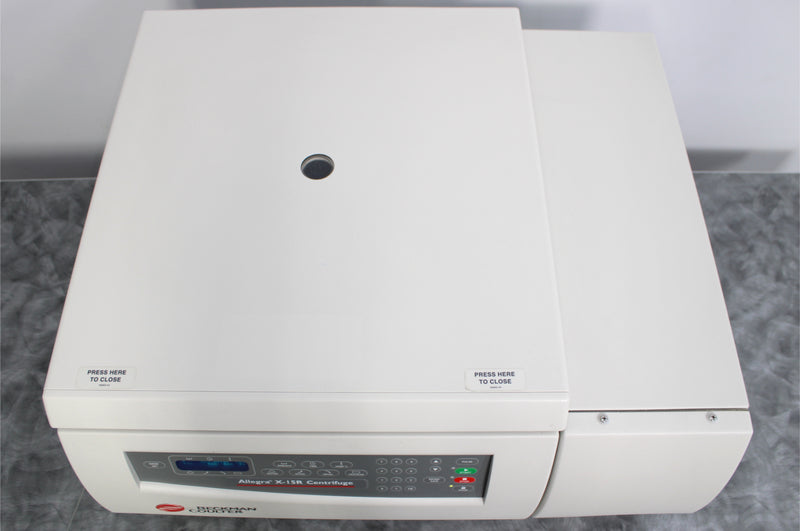 Beckman Coulter Allegra X-15R Refrigerated Benchtop Centrifuge Top Panel