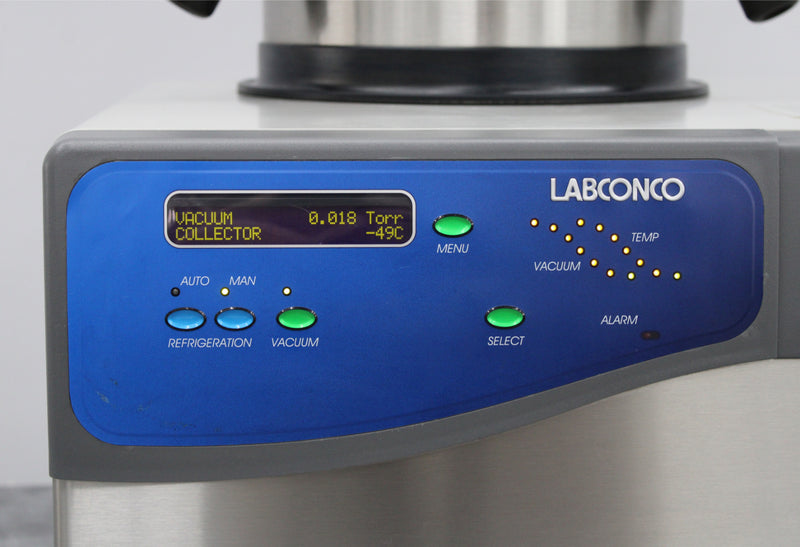 Labconco FreeZone 4.5 -50°C Benchtop Freeze Dryer Control Panel