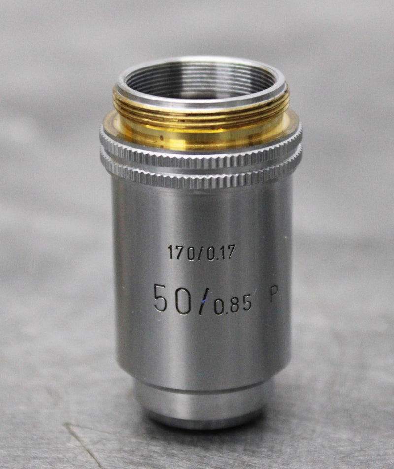 Leitz Wetzlar Microscope Objective 50/0.85 170/0.17 P