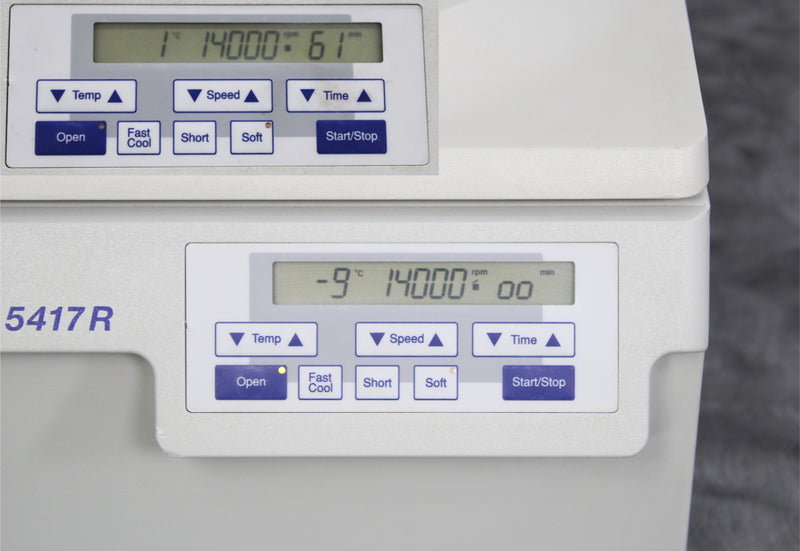 Eppendorf 5417R Refrigerated Benchtop Microcentrifuge 5407 with F45-30-11 Rotor