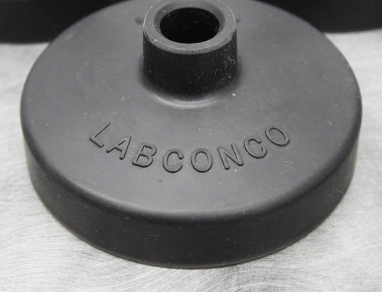 x3 Labconco 75444 Silicone Rubber Freeze Dryer Flask Tops