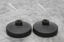x2 Labconco Freeze Dryer Flask Tops 75444 with 45-Degree Glass Adapter