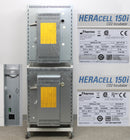 Thermo Scientific HERAcell 150i Stacked CO2 Incubators Back Panels, Labels with Serial Numbers, Logos, Ports