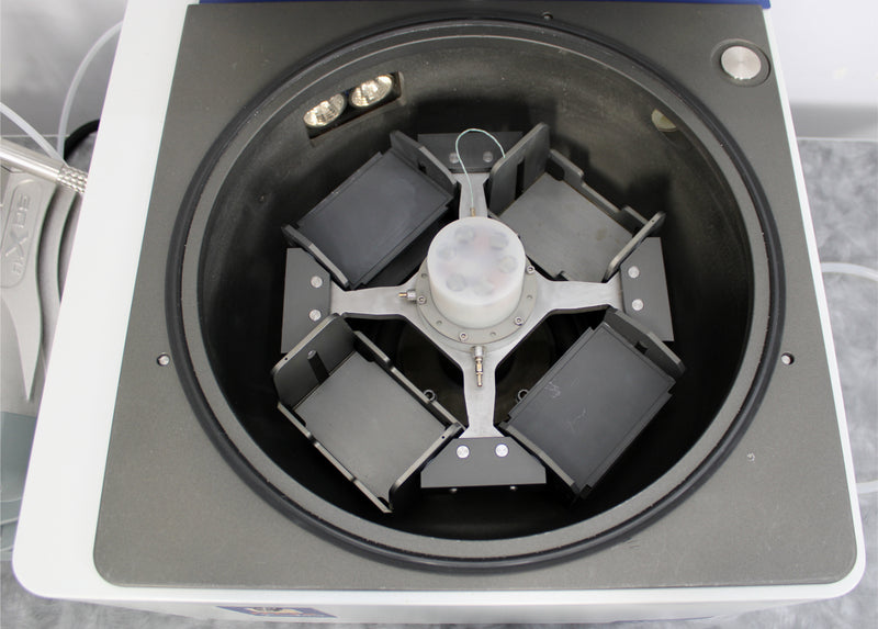 GeneVac HT-4X Centrifugal Vacuum Evaporator with Edwards XDS5 Vacuum Pump