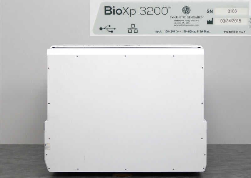 Synthetics Genomics BioXP 3200 System Automated Genomic Workstation