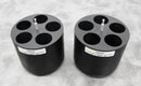 x2 Thermo Electron 11174218 Centrifuge Rotor Buckets 750mL and Adapters 5 x 50mL