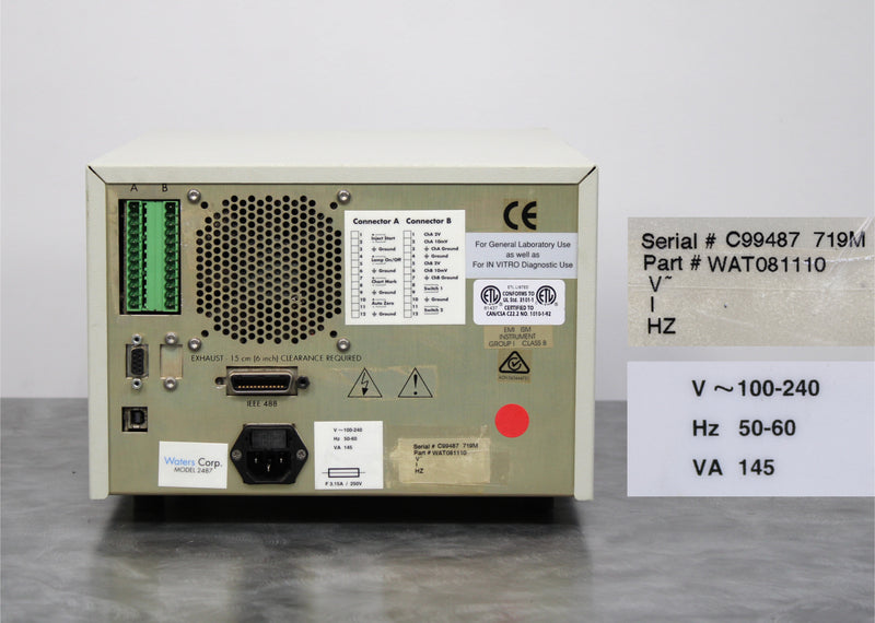 Waters 2487 Dual ? Wavelength UV Absorbance Detector