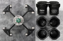 Thermo Scientific Swing Bucket Rotor (75003629), Four (4) Thermo Scientific Rotor Buckets (75003655)