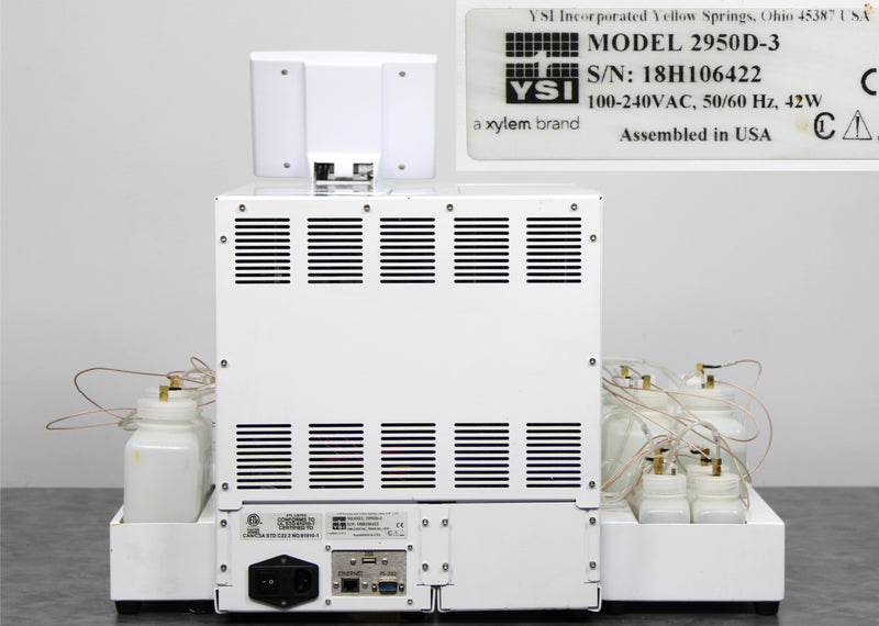 YSI 2950D-3 Biochemistry Analyzer 2900 Series