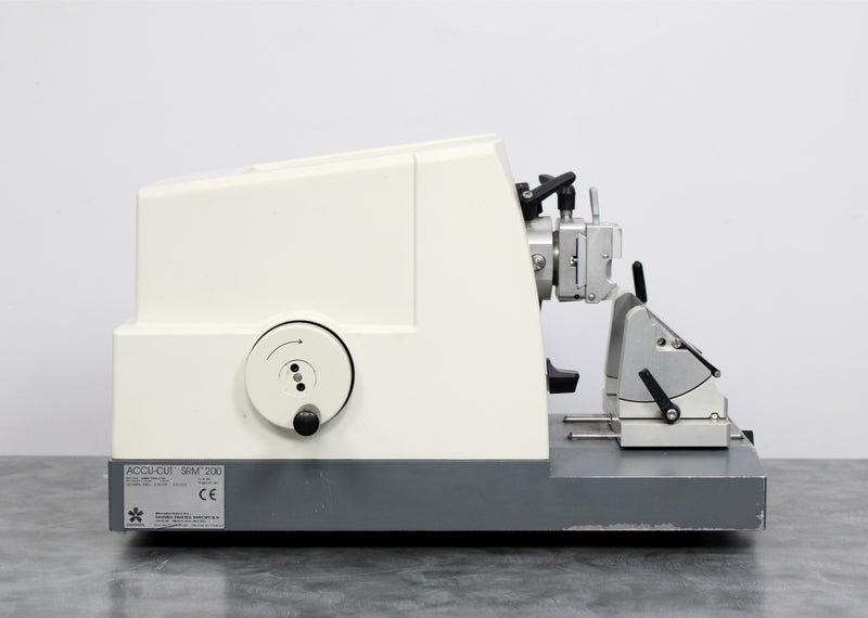 Sakura Accu-Cut SRM 200 CW Manual Rotary Microtome Side Panel