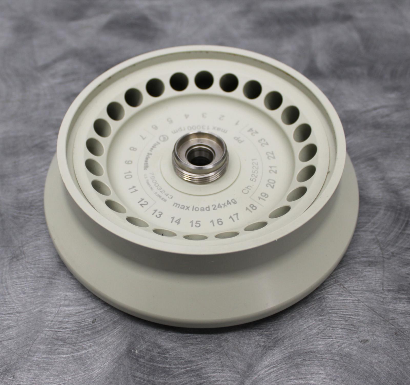 Fisher Scientific 75003243 Fixed Angle Rotor 13K RPM for AccuSpin