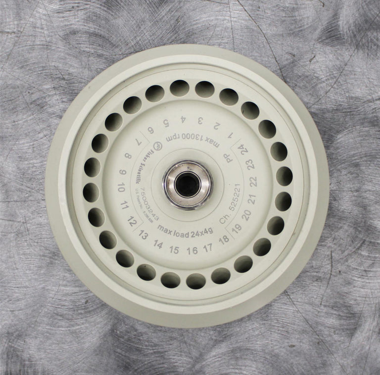Fisher Scientific 75003243 Fixed Angle Rotor 24 x 1.5/2mL 13K RPM for AccuSpin