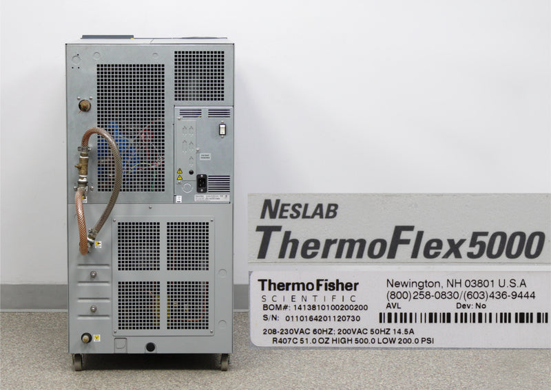 Thermo Scientific Neslab ThermoFlex 5000 TF5000 Recirculating Chiller 208-230V