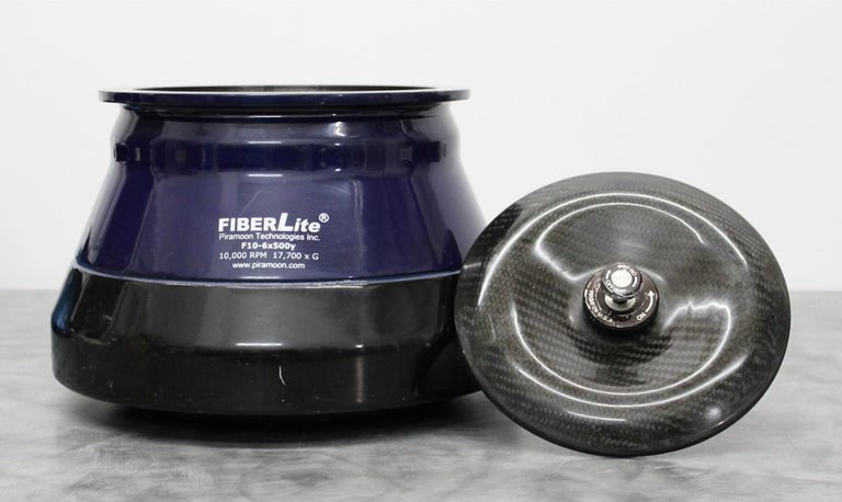 Piramoon Technologies FiberLite F10-6x500y Fixed Angle Centrifuge Rotor 10K RPM